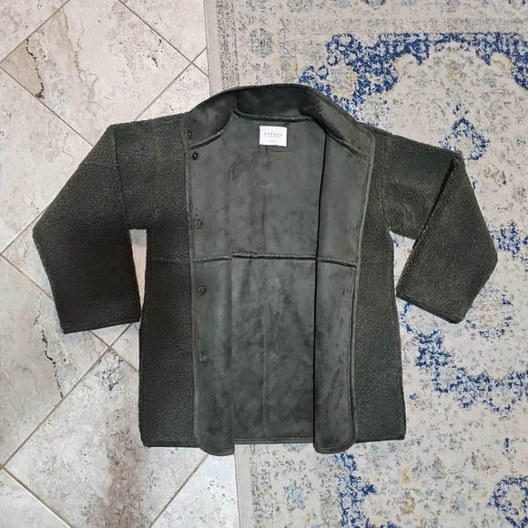 Velvet by Graham & Spencer Albany Reversible Faux Shearling Jacket Size XS - Picture 5 of 11